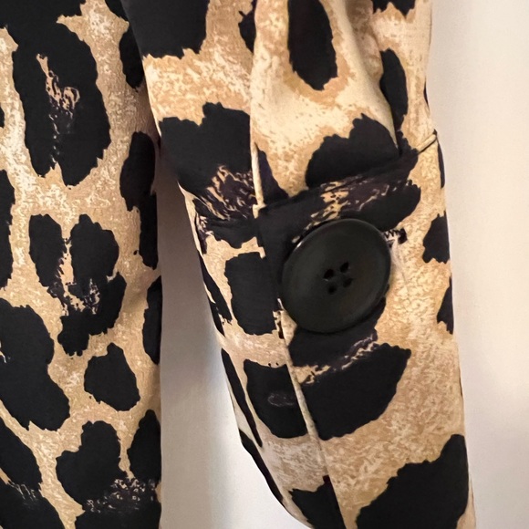 ZARA LEOPARD DRESS SIZE SM ADORABLE GREAT USED CONDITION - Picture 9 of 10